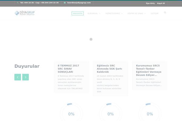 TheFox theme site design template sample