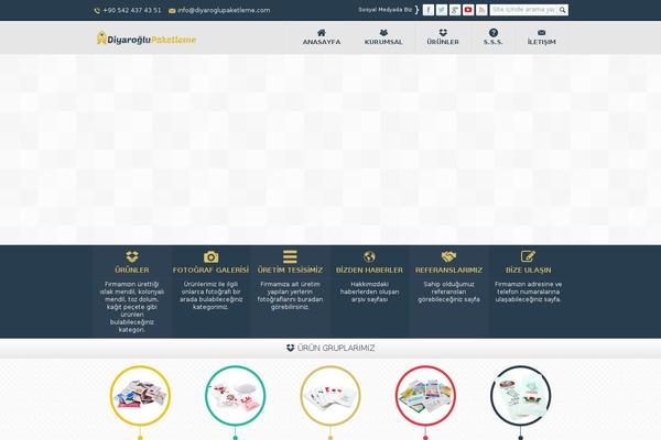 Safirkurumsal theme site design template sample