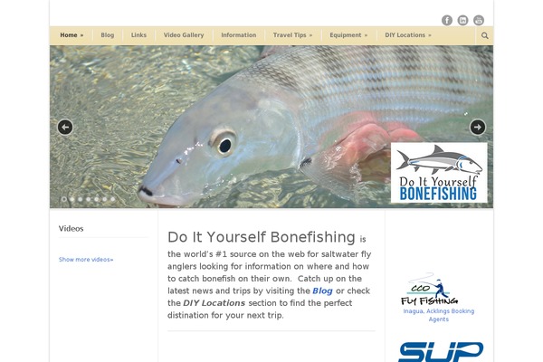 diybonefishing.com site used Modernize v3.13