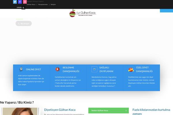 Kallyas theme site design template sample