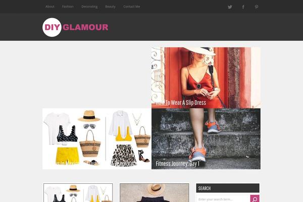 Site using Add Pinterest Follow Button plugin