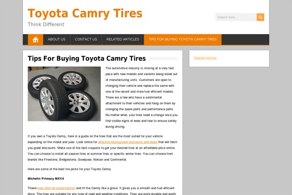 BrickYard theme site design template sample