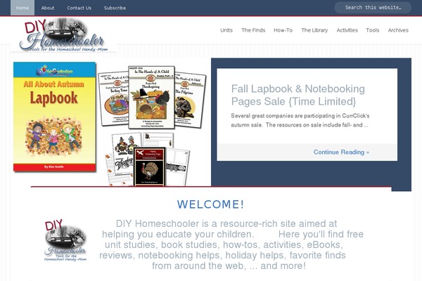 diyhomeschooler.com site used Tenaz