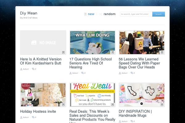 diymean.com site used Me Gusta!