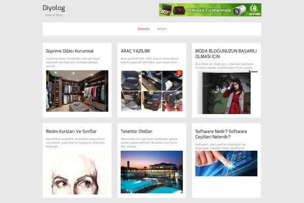 Zenon_lite theme site design template sample