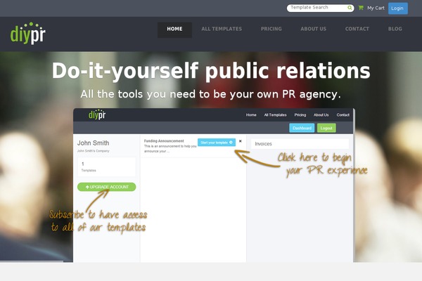 Zefir theme site design template sample