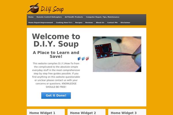 diysoup.com site used Responsive