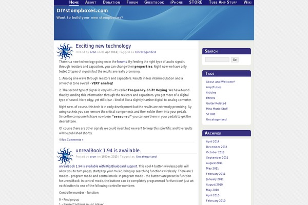 bluespot-10 theme websites examples