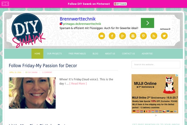 diyswank.com site used Hello_sassafras