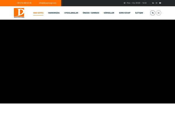 Bizix theme site design template sample