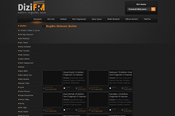 diziizlesene.net site used Diziizlesene