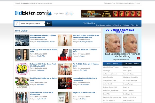 CineDizi WordPress theme, websites list used CineDizi theme CineDizi theme websites examples