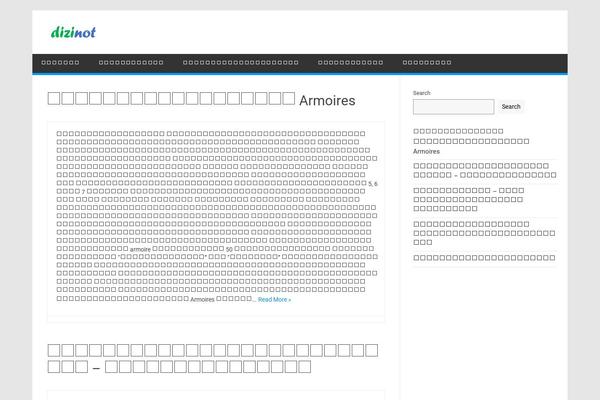 dizinot.com site used Publisho