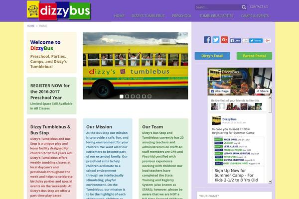 Meris theme site design template sample