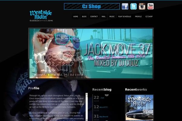 Pendulum theme site design template sample