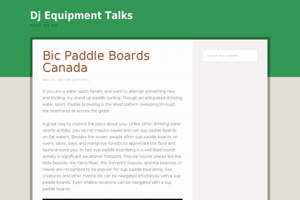 Going Green Pro theme site design template sample