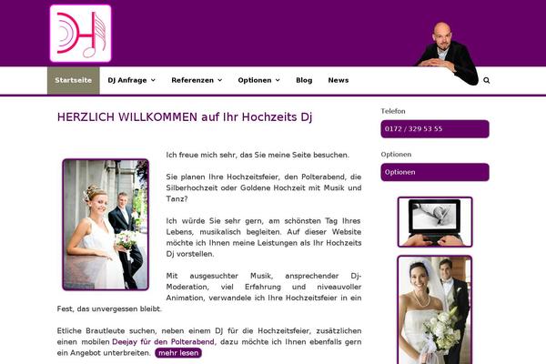 Site using CPO Widgets plugin
