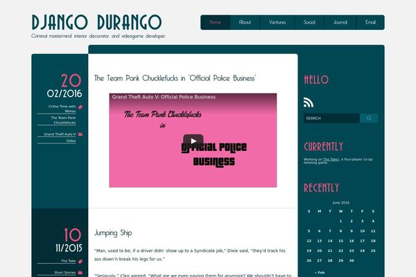 Site using F2 Tumblr Widget plugin