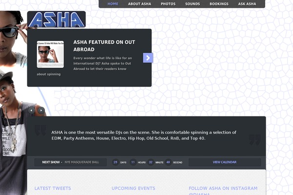 Music theme site design template sample