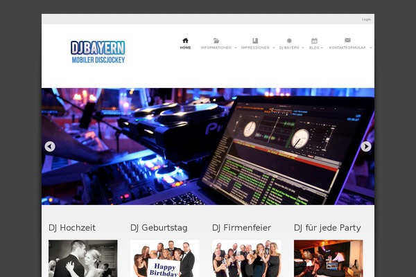 Site using Chopslider plugin