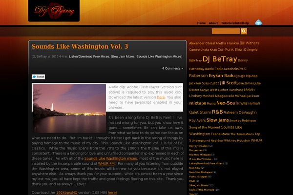 djbetray.com site used Warmth