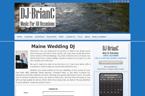 Voyage theme site design template sample
