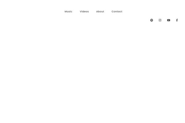 SoundRise theme site design template sample