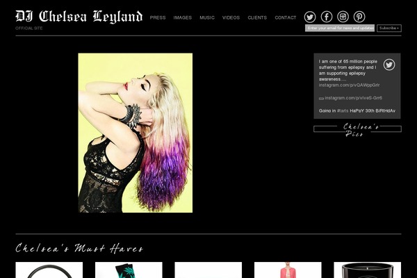 djchelsealeyland.com site used Default_wp
