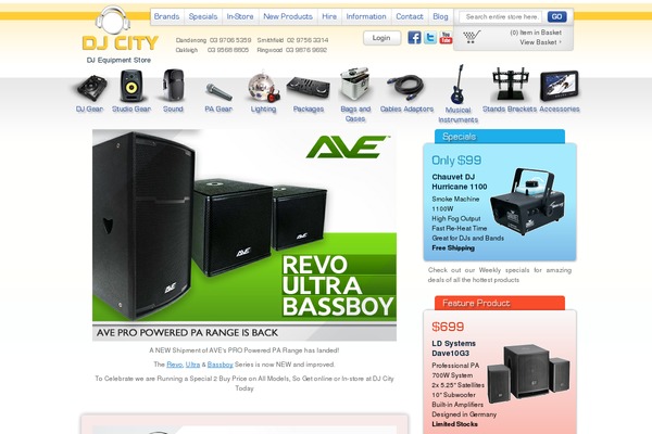 djblog theme websites examples