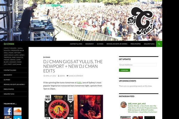 djcman.com site used Astra