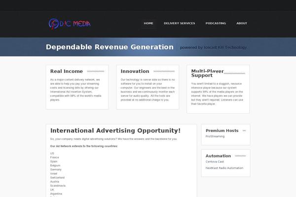 djcmedia.com site used Slickhost-wordpress