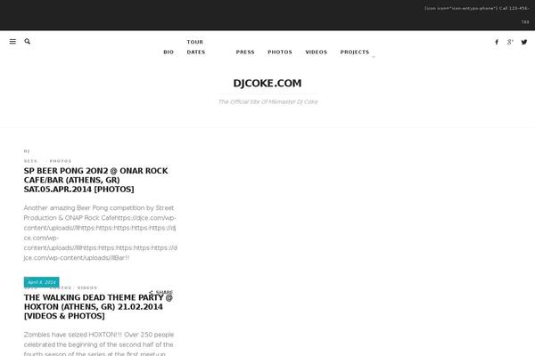Bg theme site design template sample