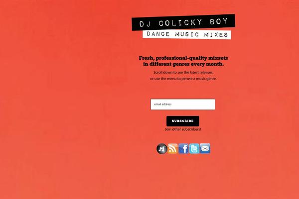Café Pro theme site design template sample