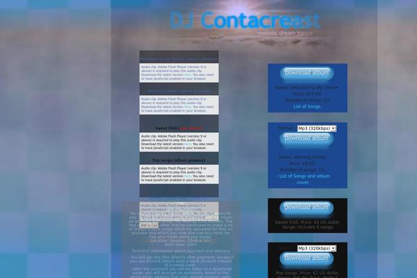 K2 theme site design template sample