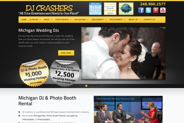 theDawn theme site design template sample