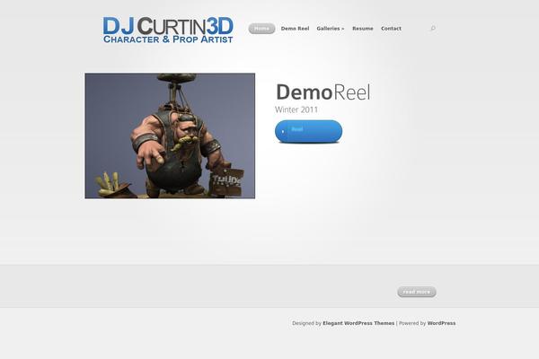 Nova theme site design template sample