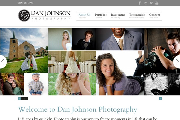 Duotive Three theme site design template sample