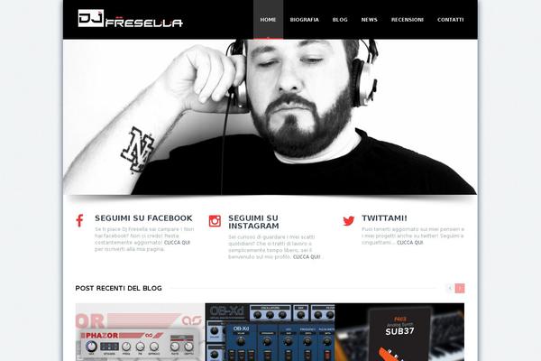 Retouch theme site design template sample