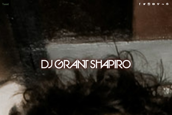 Speaker theme site design template sample