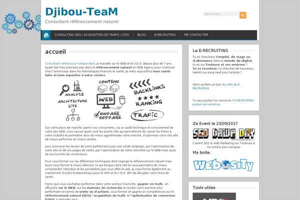 BrickYard theme site design template sample