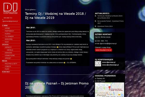 Site using WP jQuery Lightbox plugin