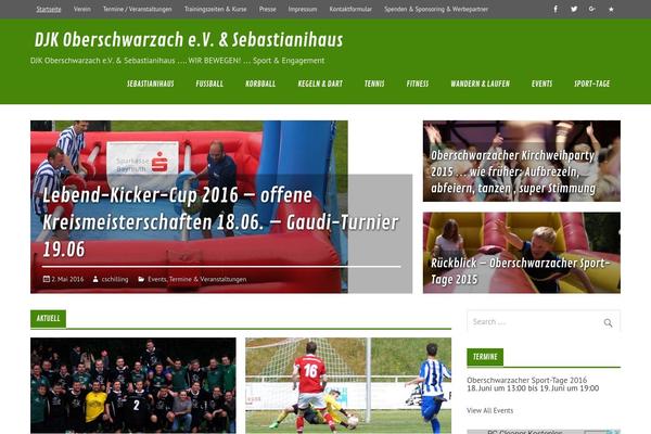 Glades theme site design template sample