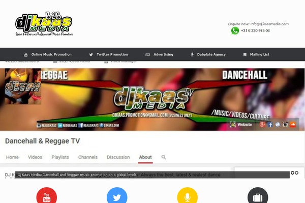 djkaasmedia.com site used Vantage