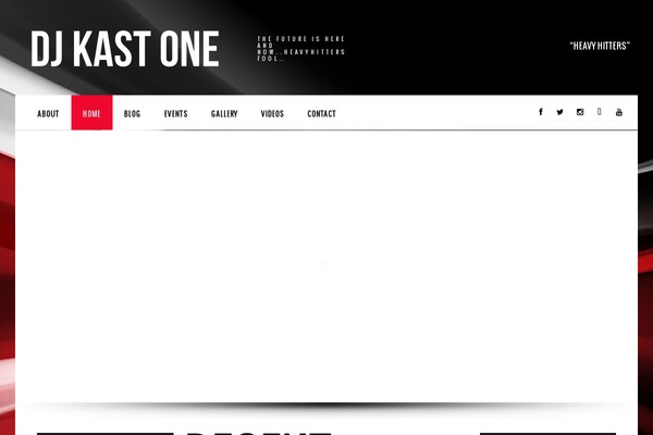 IronBand theme site design template sample