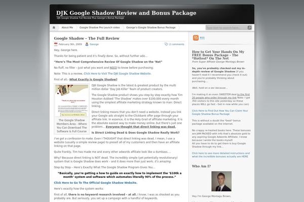 iNove theme site design template sample