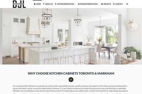 Webuild theme site design template sample