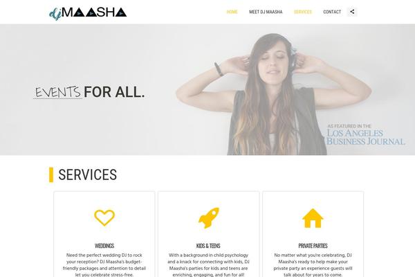Site using Px-framework plugin