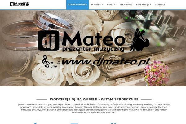 Weblizar theme site design template sample