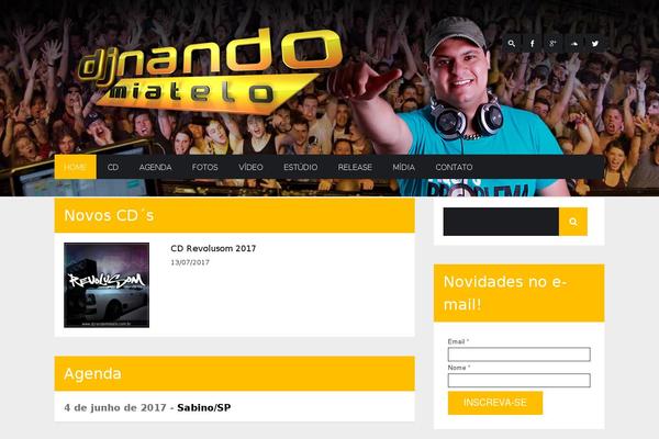 Stereo Club theme websites examples