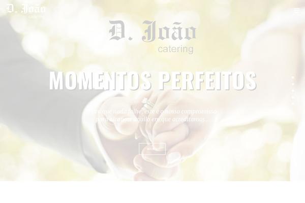 Baristawp theme site design template sample